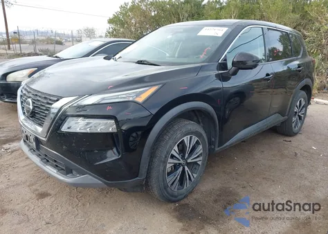 2021 Nissan Rogue Sv Fwd z USA, uszkodzony, nr VIN 5N1AT3BA1MC732396